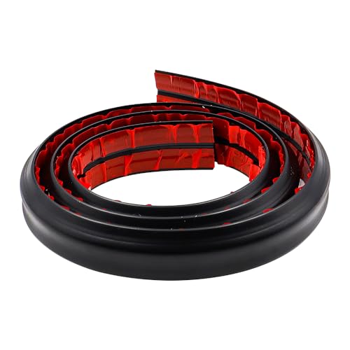 2M Floor Wire Cover, Kabelbeschermer, Beschermende Draad Hoes voor Kabel Verbergen, Kantoor, Huis, Pakhuis (Zwart)