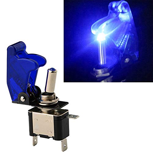 Schakelschakelaar met ledweergave, rode schakelschakelaar voor auto, 12V/20A, SPST schakelschakelaar, aan/uit-schakelaar, rood (3PCS) 3