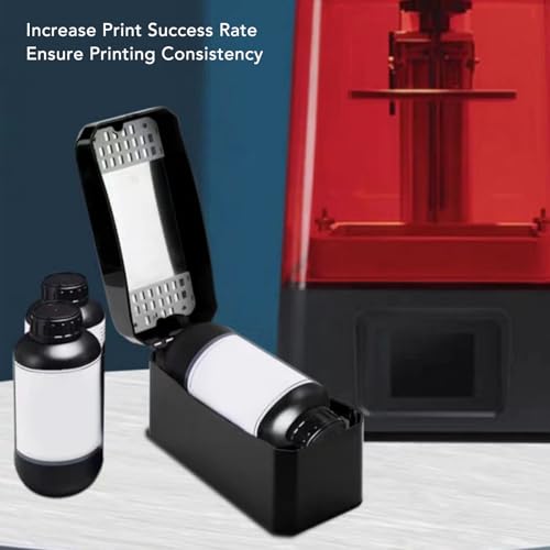 Resin Rolling Mixer, 3D Printer Verwarming Mixer, Touch Control LED Display Harsverwarming met 3 verwarmingsmodi voor 250G 500G 1000G HM100, Bidirectionele rollers voor