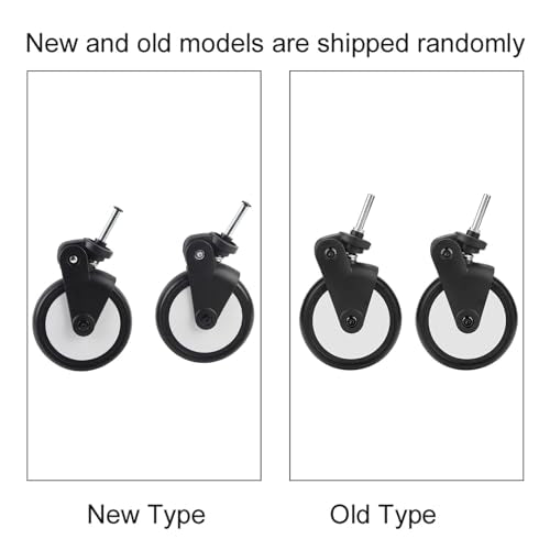 Baby kinderwagen Rubber Verwisselbare voor- en achterwielen Accessoires voor Yoya Vovo Pram met gereedschap (01) 5