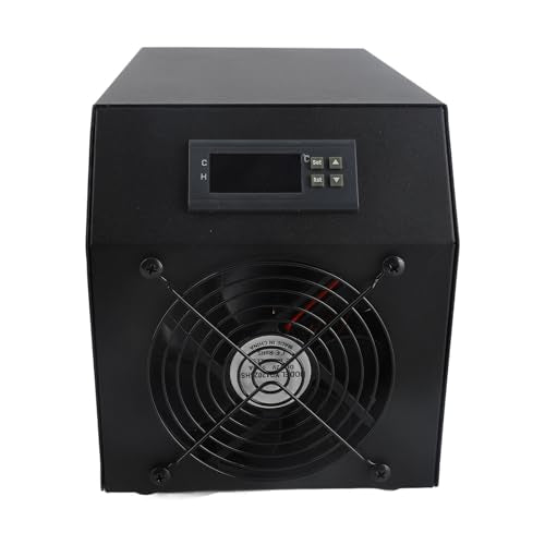 Watertank koelsysteem, watertank koeler, 1/4 pk, waterkoeler met pomp en slang, 16 gal, 60 liter, waterkoelingssysteem voor koraalvissen, garnalen, hydroponische tank (EU-plug 5