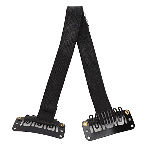 4PCS Gezicht Lift Band met haarclip, Gezicht Lift Tape Band Verstelbare Elastische Gezicht Lift Belt Oog rimpel Verwijdering Belt Facelift Patch Bands voor Gezicht Lift (Zwart) 5