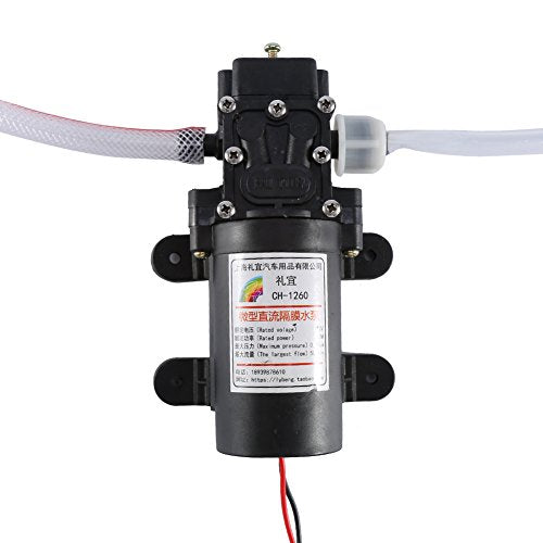 Oliedamppomp, 12 V, 60 W, 0,8 MPA, elektrische oliepompkit voor oliewisseling, met 11 mm/8 mm/6 mm Slang voor auto elektronische accessoires