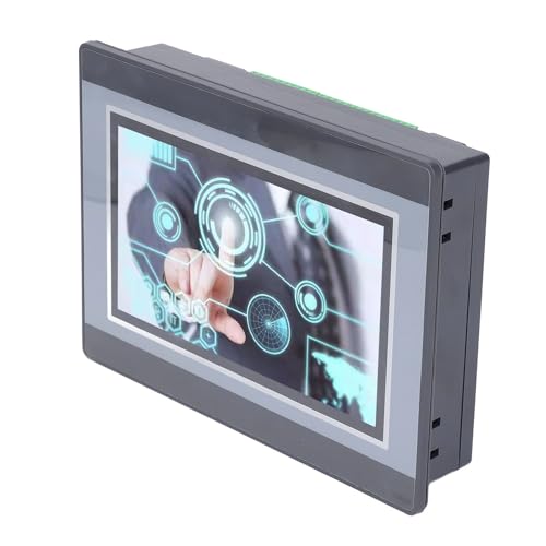 PLC Control Programmable Logic Controller 7 Inch TFT LCD Display Touch Screen Monitor HMI PLC Control Board 800x480px DC24V 5A Relay output 12 Inch 8 Out PLC