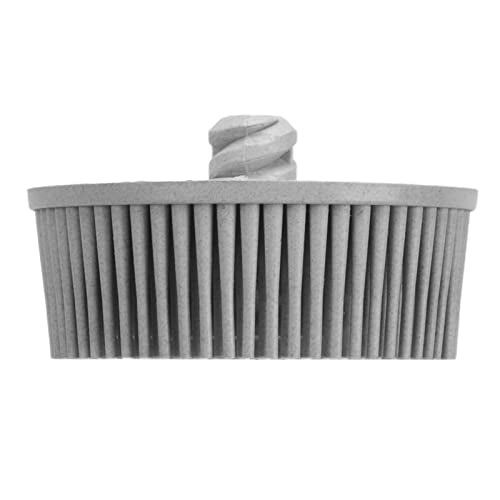 2 Inch penseel schijf slijpen borstel Shank On Penseel schijf 2 Inch penseel schijf Roloc penseel schijf 80 Grit penseel schijf voor Angle Grinder Br (Grijs)