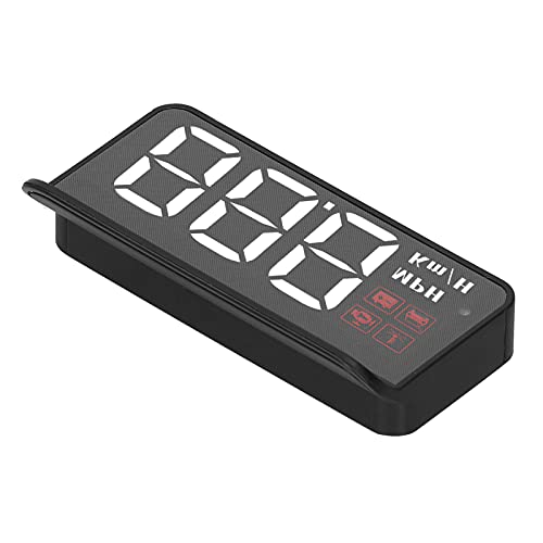 Snelheidsmeter voor autoruit, OBD2 HUD Head-up Display Windscherm Projector 3