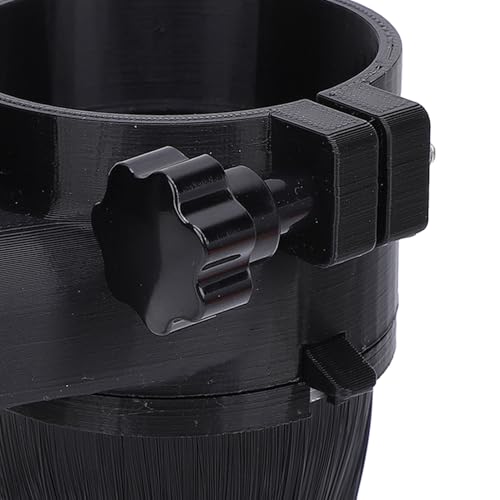 65mm CNC Stofschoen Router Stofhoes met Magnetisch Ontwerp, Afneembare Bristles, voor 1.5KW Spindle Motor Gravure Machine 5