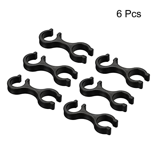 Trekking Pole Clips, 6Pcs Wandelen Stick Accessoires Dubbele Rod Buckle Connector voor Outdoor Wandelen Camping 3