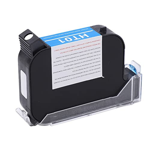 Handheld Inkjet Printer Ink Cartridge HT01 40ml Handheld Printer Ink Cartridge Quick Dry Inkjet Printer Cartridge Replacement Inkjet Printer Ink (Zwart)