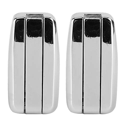 Shanrya RV Kleding Hooks, 2 stuks Verborgen haken voor hoeden, voor boten, auto RV Car Home (Clear Silver) 5