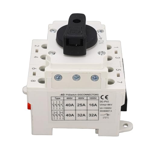 PV Quick Break Solar Separation Switch Photovoltaic DC Isoleerschakelaar 4P Koper Terminal DC 1000V 32A Voor thuis 4