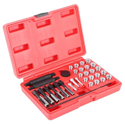 Reparatiekraan voor Gloeibugies, Driver voor Gloeibugie-inzettuk, Snel Effectief Middel Tegen Beschadigde Gloeibugiedraden, Vervangend Schroefdraadinzettuk, Geschikt voor 4