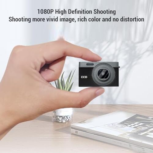 Super kleine camera, Kids Camera, Point and Shoot Digitale Camera, Compacte Camera voor tieners Meisjes Jongens, 0.96 Scherm, 128GB Uitbreidbaar