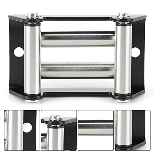 Universeel zwaar Duty Winch Coil Kabel Duct Galvanize 110mm/4.3in Gat, metalen lier Kabelgeleider Afstand met sterke constructie