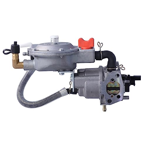 Dubbele brandstofcarburateur voor Tonco GX200 170F 170G GX200, Dual Brandstofcarburateur montage, ideale mengverhouding van lucht en brandstof voor sterke prestaties, eenvoudige installatie