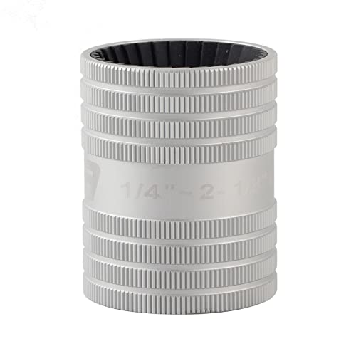 Stainless Steel Pipe Cleaner Tube Deburring Chamfer Tube Verwijder Burr Gereedschap 5/16inch - 2 1/8inch Pijp Ontbraamhulpmiddel Reamer Ridgid Loodgietersgereedschap binnen