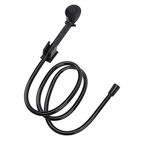 Camper Handheld douchekop voor RV Camper Van Travel Trailer Motorhom, Hand Douche set 1.5m slang 3 positie Douchekop (zwart) 5