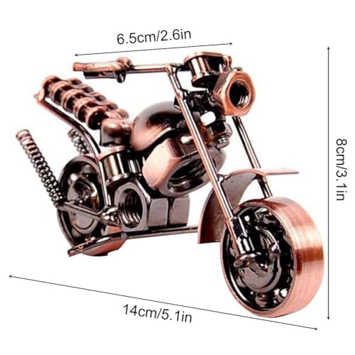 Motorfiets Model Iron Motorcycle Lovers Gift for Art Collection or Bureaublad Decoration (type2)