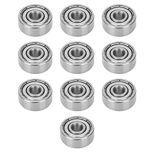 Kogeljagers, 5 x 13 x 5 mm roestvrijstallen kogeljagers voor longboards, rolschaatsen, onderdelen, skateboards, inline schaatsen, grootkogels