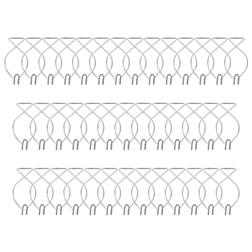 40 st Plafondhaak Clips F2 Metalen Hook Automatische Rebound Clips Hang Plafondhaken voor Office, Party, Home en bruiloft Decoratie Plafond, 5,8 x 3 x 1,8 cm 3