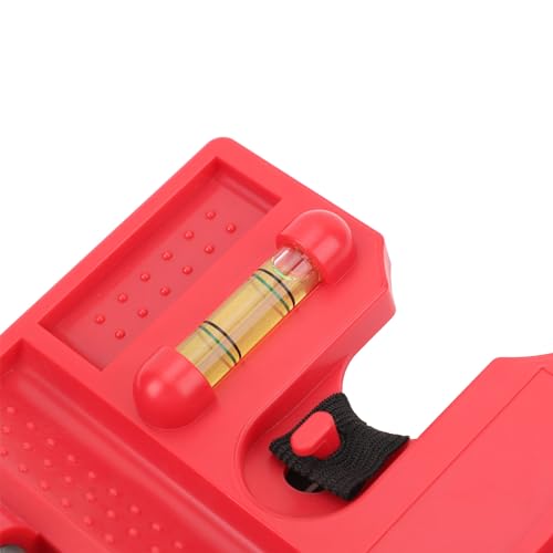 Magnetische pool niveau gereedschap met 3 injectieflacons, Verstelbaar Plastic Pool niveau met Sterke Magneet, Opvouwbaar Design, Elastische Loop voor Polen, Tubes, Balustrades en 5