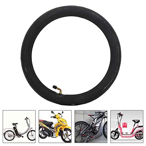 14 inch fiets Tube met Hoekventiel Elektrische fiets Butyl Rubber buizen buizen met metaal gebogen klep E fiets accessoires (14X2.125)