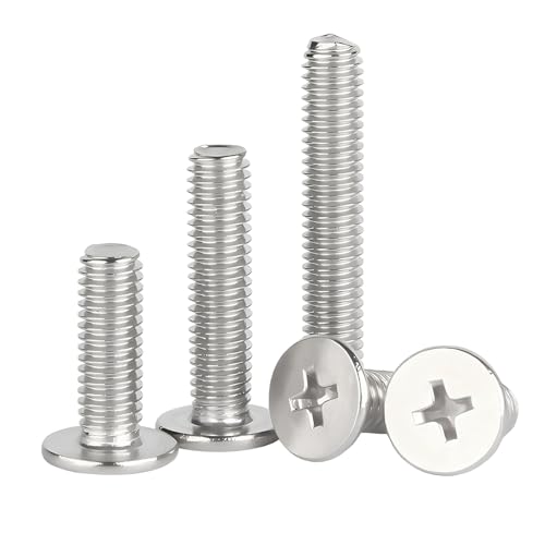 20 stuks dunne platte kop machine schroeven M5x10mm