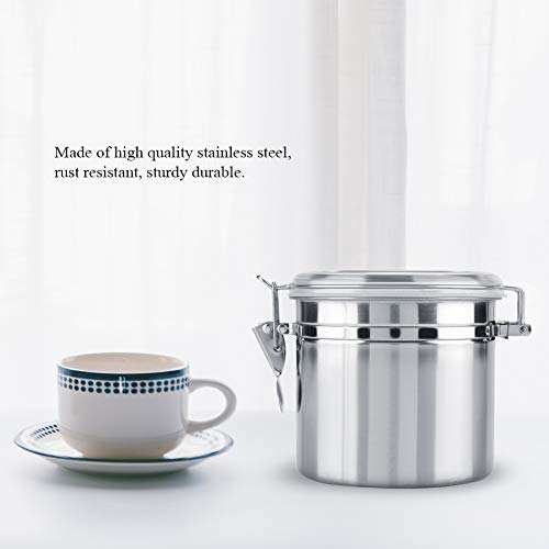 Roestvrij staal Koffie Container, Vacuum Sealed Storage Jar voor Sugar Tea Bean (M) 3