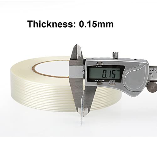 1 Rol 20mm x 50m Afdichting Verpakking Tape, Film Tape, Fiberglass Tape voor Verpakking Versterking 5