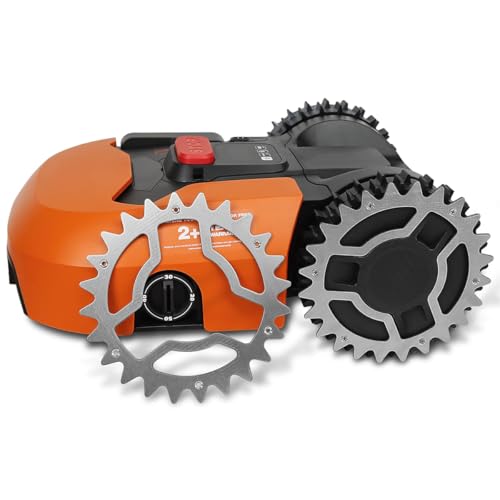 2 stuks aandrijfwiel Spikes voor Worx Landroid Robot grasmaaier Non-Slip Wiel Compatibel met Worx Landroid Robot grasmaaier Model S/M 5