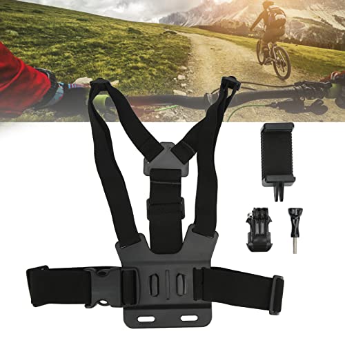 Mobiele telefoon borst Mount Harnas Actie Camera Borst Mount Draag Accessoires Outdoor Live Mobiele telefoon Borst Belt Borst Berg Harnassie Chesty Strap voor Osmo Actie