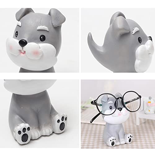 Cartoon Glazen Houder Schattige Hondenoogglazen Stands Hars Zonnebril Display Animal Shaped Gift for Home Office Bureau Decor (Cerena) 4