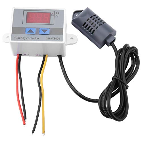 XH-W3005 Digitale LCD Hygrometerschakelaar Controller Vochtsensor Hoge nauwkeurigheid 0~99% RH 12V / 24V / 220V (facultatief) (12V)