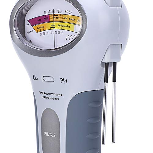 Zwembad Water Test Kit PC-102B CL2 Chlorine & PH Tester Waterkwaliteit Analyzer met sonde voor Zwembad Spa 4