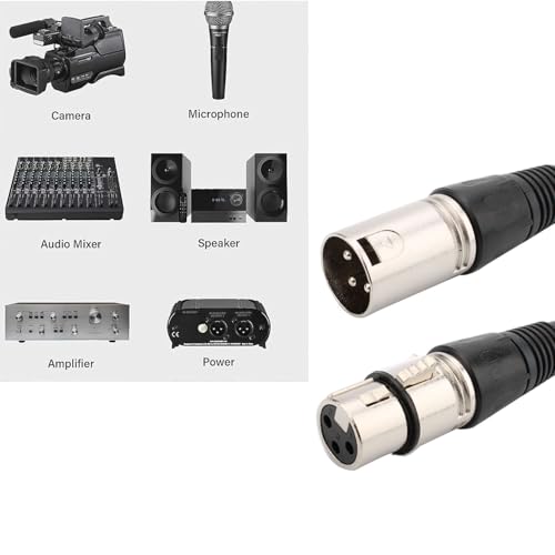 4 x XLR Solder Connectors 3-Pin, XLR Plug/Socket, Microfoon Kabelplug, Microfoon Audio Jack + Vrouw voor 3-Pin XLR Paneelaankoppelen 5