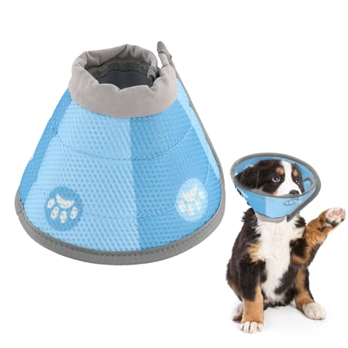 Kattenhalsband, Kattenhalsband, 8,5-12 inch, Opvouwbare Zachte Beschermhalsband, Verstelbare Hondenhalsband, Kattenhalsband voor Puppies, Katten