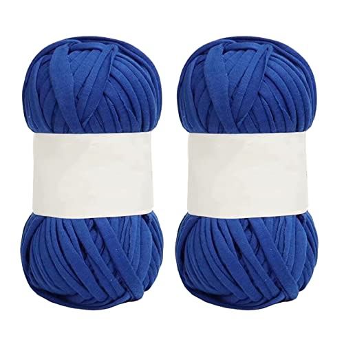 Verpakking van 5 Spaghetti Ti draad voor haken zacht katoen 1.2 Inch breed 25,5 m lang voor tassen en