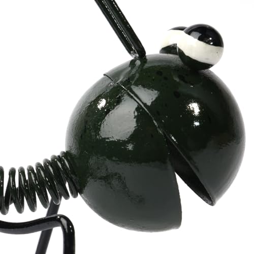 Zee Set van 4 kleurrijke metalen Ant Beeldhouwwerken voor Tuin Decoratie - levendige Outdoor en Binnen Tuin Figuren, Perfect voor Balkon, Patio en Home Decoratie 4