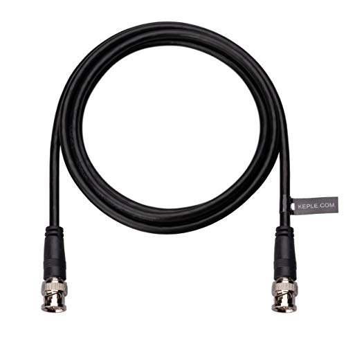 Coaxiale kabelkabel 1m (BNC Man Plug to BNC Man Plug) RG59 BNC Coupler 75 Ohm Ω Video Kabel Pure Koper geleiders voor TV-beveiligingssystemen groottes 3