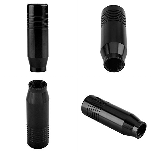 Gear Shift Knobs, Aluminium Legering Gear Lever, Universele Crank voor auto (zwart) 3