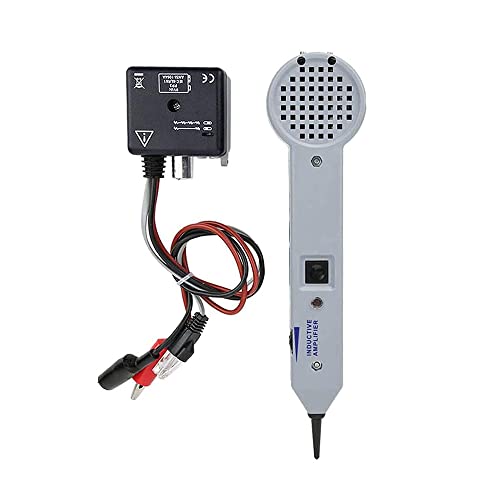 Tone Generator Kit, Wire Tracer, Kabel Tester, Professional Tone Tracing Kit, 200EP Hoge nauwkeurigheid Kabel Tester Detector Finder inductieve versterker en Probe Kit met verstelbaar volume 4