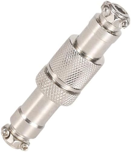 GX20 6 Pin Aviation Connector, Circulaire Metaal Luchtvaart Plug, GX20 Man Vrouwelijke Connector 6 Pin Panel Mount Cable Connector 5