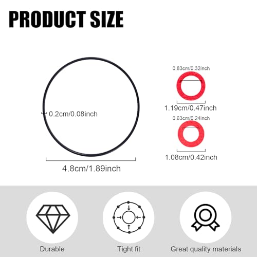 27 st Carburator Float Chamber pakking Set, Bowl Pakkingen en Bolt Ring Lawn Maaier Pakkingen Vervanging Delen Vervanging voor GX120 GX160 GX200 GXV120 GXV140 GXV160 Motor Accessoires