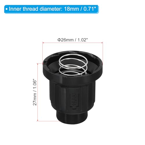 AAA Batterij-ontstekingscapsules, 2 stuks AAA Batterij-drukknop-ontstekingscapsules Vervangingsgasgrill-ontsteking voor Propaangas-haard Elektronica