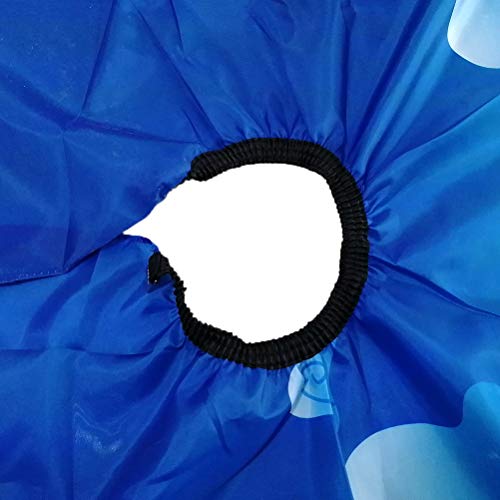 Barber Waterdichte Salon Haar Styling Apron Kinderen Jongens Meisjes Dierenpatroon Styling Shampoo Salon Barber, lucht blauw 5