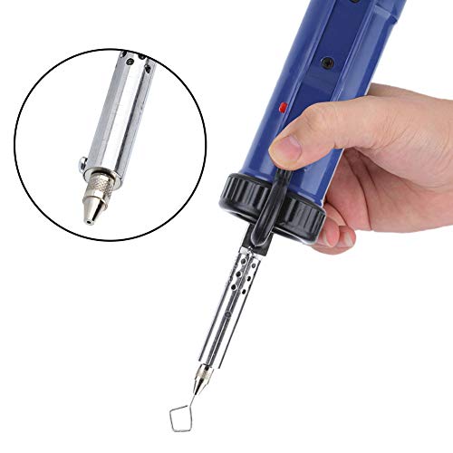 Elektronische Soldeer Sucker Automatische Soldeerijzer Tin Zuig Reparatie Verwijdering Demontage Lasapparaat EU-plug 220V 3