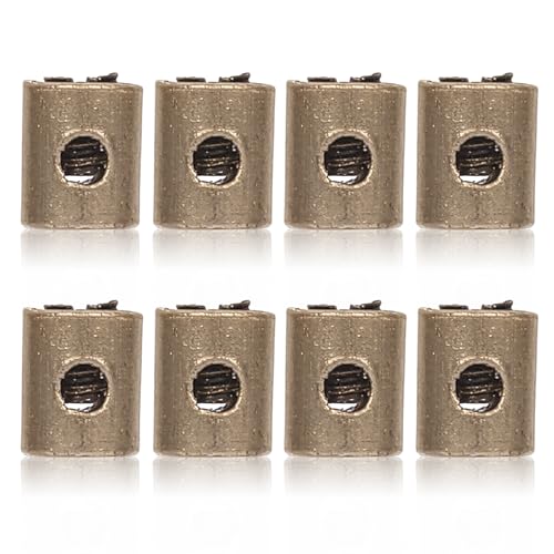 Broeikas voor gaskabels, Ø 5 x 6 mm, voor fietskabel, gaskabels van messing, 5 x 6 mm, voor versnellers voor scooters en motorfietsen, compatibel met verschillende voertuigen en