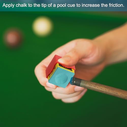 Biljart Pool Cue Chalk, 24 Pack Snooker Biljart Cue Chalk Pool Stick Chalk Table Accessoires voor Biljart Cue Stick Tip, lichtgroen 5