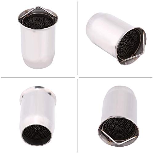 51mm Roestvrij staal Universele Motorfiets Uitlaatstiller Invoegen DB Killer Noise Eliminator (4)-Universal Silencer 4