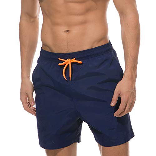 Mannen Beach Shorts, Zwembroeken voor Mannen, Training Shorts, Mannen Casual Shorts, Ademende Shorts, Drawstring & Mesh Lining Shorts